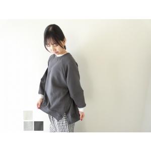 TANG(タング) パイル裏毛スーピマコットンプルオーバー(2325026ES)