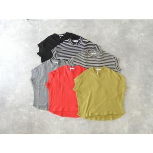 【SALE】TANG(タング) スーピマコットン変形袖Tシャツ(2325200)※セール商品の為、送...