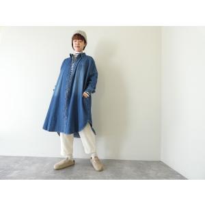 TANG(タング) 6.5oz デニムシャツワンピース(2325502)