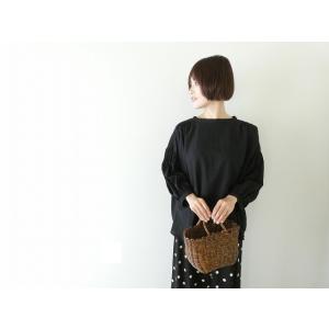 TANG(タング) コットンボイルバックボタンブラウス(2325600)