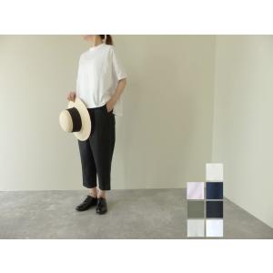 bulle de savon(ビュルデサボン) ボーダー タックプルオーバー