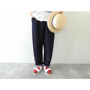 TRAVAIL MANUEL(トラバイユマニュアル) コットンリネンデニムユニティパンツ(TM507...