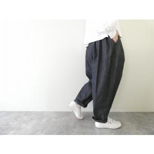 UNIVERSAL TISSU(ユニヴァーサル ティシュ) 6ozデニムコクーンパンツ(UT252P...