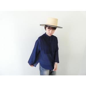 vb コットンローンピンタックデザインシャツブラウス(VB261492)