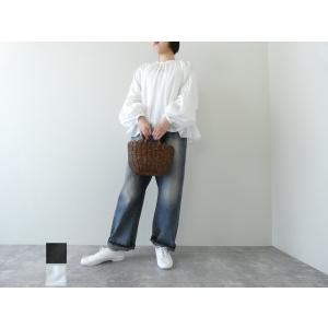 Veritecoeur(ヴェリテクール) コットンギャザーブラウス(ST-193)