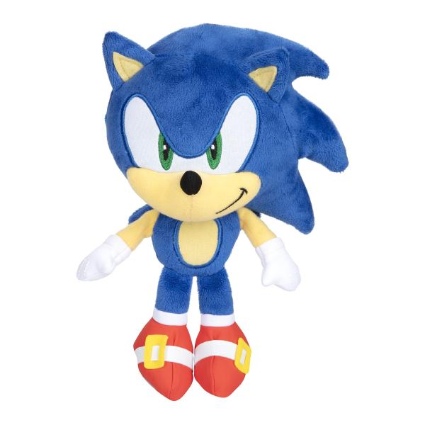 Sonic The Hedgehog ぬいぐるみ 9インチ モダンソニックコレクタブルトイ モダンソ...