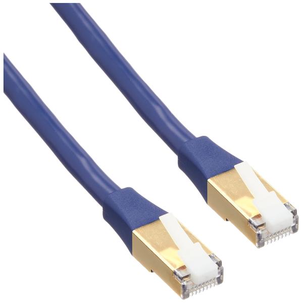 バッファロー ツメ折れないCat8 LANケーブルスタンダード1m ブルー BSLS8NU10BL