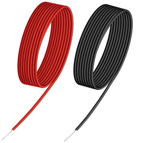 etazakka 電線ケーブル 電子配線 DIY はんだ AWG24 超柔らかい 電子延長コード 耐...