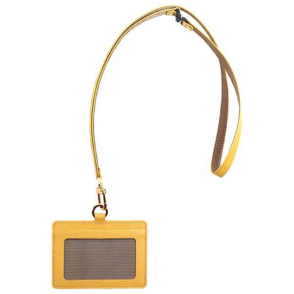 カラーチャート IDカードホルダー（革ストラップ） 76 Sunny Field