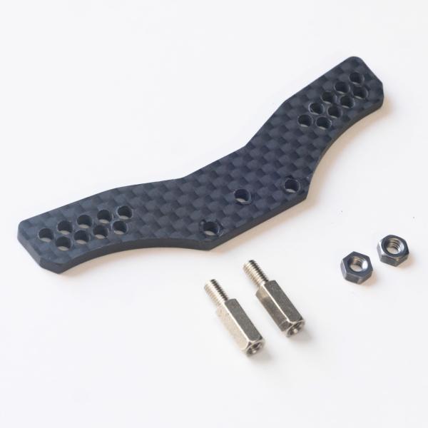 TT-01 TYPE-E カーボンダンパーステー フロント用 ラジコン