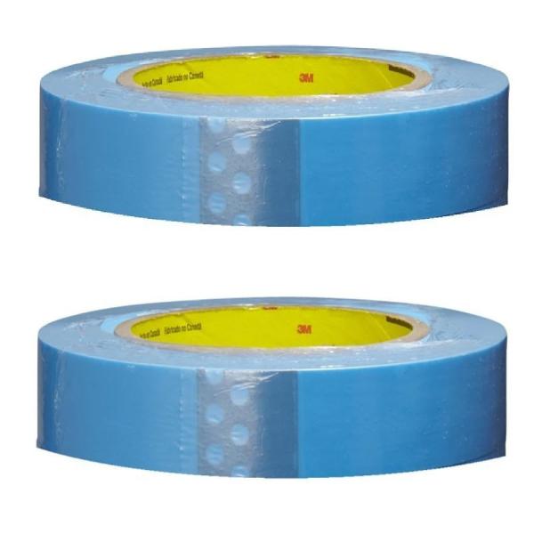 【まとめ売り・2巻】3M スコッチ 仮固定用テープ 8898, ブルー, 24 mm x 55 m,...