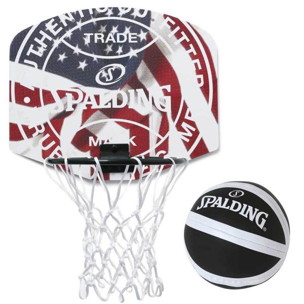 SPALDING スポルディング 公式 マイクロミニ トレードマーク 79-016J  バスケットゴ...