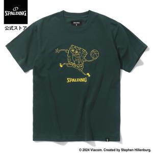 ジュニア Tシャツ スポンジ・ボブ MFTG SJT24062S スポルディング バスケットボール バスケ ウェア 練習着 子供 ジュニア キッズ｜spalding