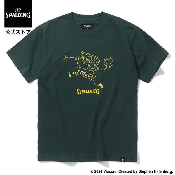 ジュニア Tシャツ スポンジ・ボブ MFTG SJT24062S スポルディング バスケットボール ...