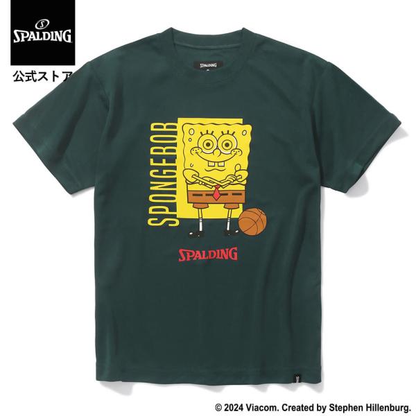 ジュニア Tシャツ スポンジ・ボブ バスケットボール フリーク SJT24066S スポルディング ...