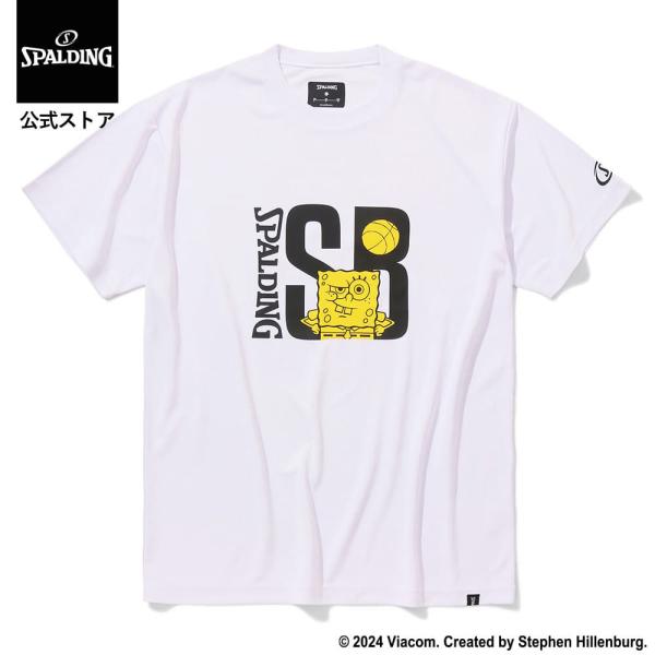 Tシャツ スポンジ・ボブ SB ロゴ SMT24041S スポルディング バスケットボール バスケ ...