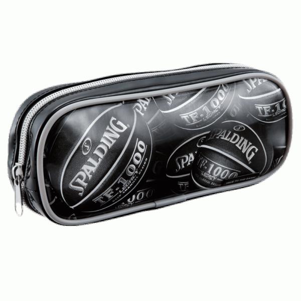 SPALDING スポルディング 公式 プリントペンケース ブラック SPF130B バスケットボー...