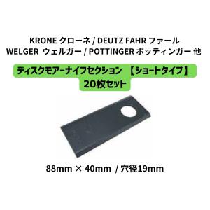 KUHN クーンディスクモアーナイフセクション フラット 専用取付