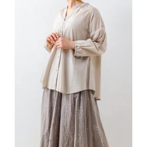 インド綿 ブラウス 綿100%シャツ ブラウス...の詳細画像3