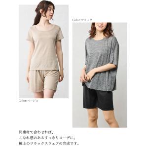 リネン ペチパンツ ショートパンツ 日本製 イ...の詳細画像3