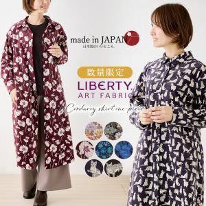 【美品】シャワーパーティ　ワンピース　羽柄　リバティ 未使用 Shower Party シャワーパーティー LIBERTY社製 リバティ