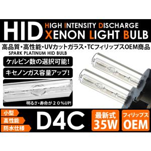 HIDバルブ バーナー 35W D4C D4S D4R 6000K  純正交換 TC フィリップス TC Philips XENON キセノン｜spark-inc