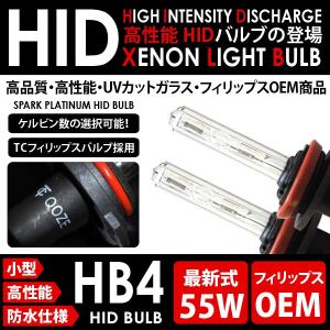 ◆HID交換用バーナー HB4◆55W 新品 TC PHILIPS 15000K◆｜spark-inc