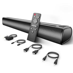 Nylavee PCスピーカー サウンドバー Bluetooth &amp; AUX接続 Amazon.co.jp: Nylavee PCスピーカー サウンドバー Bluetooth5.0