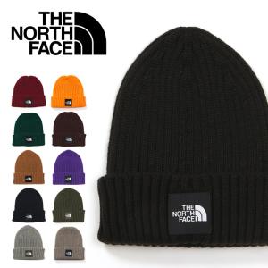 ノースフェイス ニット帽 メンズ レディース THE NORTH FACE カプチョリッド ニットキャップ 帽子 ロゴ ブランド 黒 グレー 紺 茶色 オフホワイト 白  NN42035