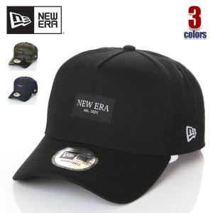 ニューエラ キャップ 帽子 メンズ レディース キッズ NEW ERA スナップバック 9FORTY A-FRAME ブラックパッチ CAP ロゴ ベースボールキャップ 大きいサイズ｜spark