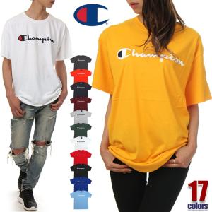 【セール】チャンピオン Tシャツ メンズ レディース CHAMPION ビッグT USAモデル ロゴ 半袖 Tシャツ ビッグシルエット ビッグサイズ ロゴ ビッグロゴ ウェア｜spark