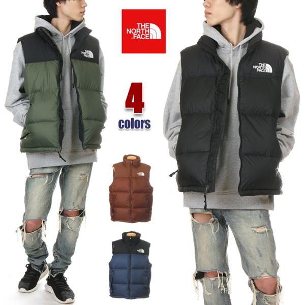 ノースフェイス ダウン ベスト メンズ THE NORTH FACE 1996レトロヌプシベスト ア...