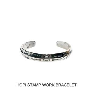 HOPI ホピ インディアン WAVE & CLOUD OVERLAY BRACELET ブレスレット