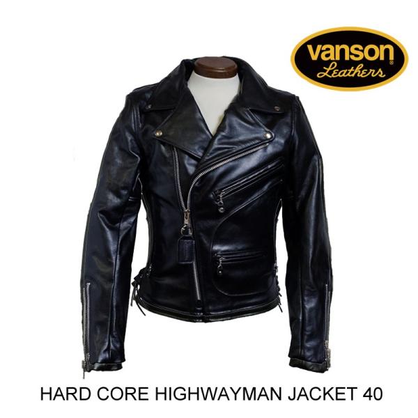 VANSON バンソン HARD CORE HIGHWAYMAN JACKET ハード コア ハイウ...
