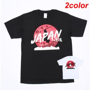 東京 お土産 侍魂 Tシャツ 侍 SAMURAI TOKYO JAPAN　日の丸 外国人 人気 ホームステイ スーベニア お土産