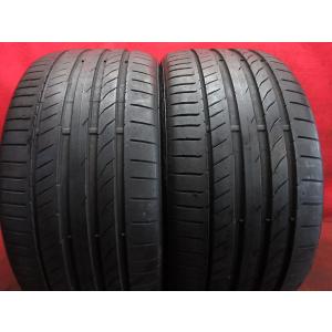 タイヤ 2本 255/35R19 コンチネンタル  Conti Sport Contact SP AO バリ山 溝アリ  送料無料★13062T｜sparkotire