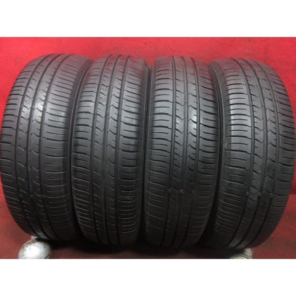 タイヤ 4本 155/65R14 グッドイヤ  EFFICIENT GRIP ECO  溝アリ  送...