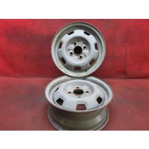 中古 スチール ホイール 4本 日産 Y11 ADバン 純正 13×4.5J 4穴 PCD