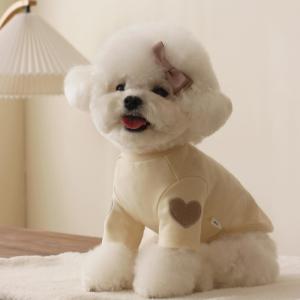 犬服 犬 服 カットソー Tシャツ ハート イ...の詳細画像3