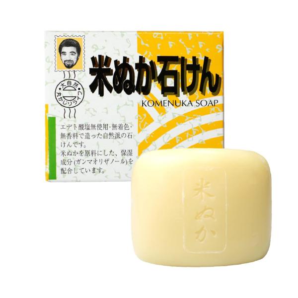 【ヨネキチ】米ぬか石けん 80g×12個セット 無添加