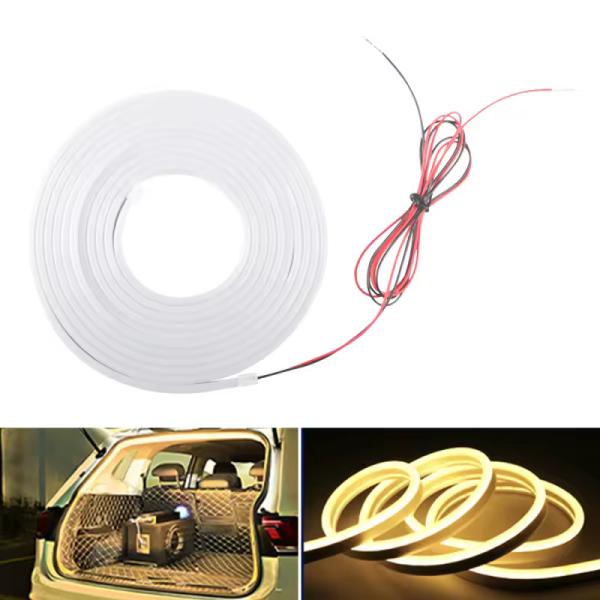 トランク用 LED ライト ストリップ 12Vトランクランプ 車 室内灯 ルームランプ 車内 照明 ...
