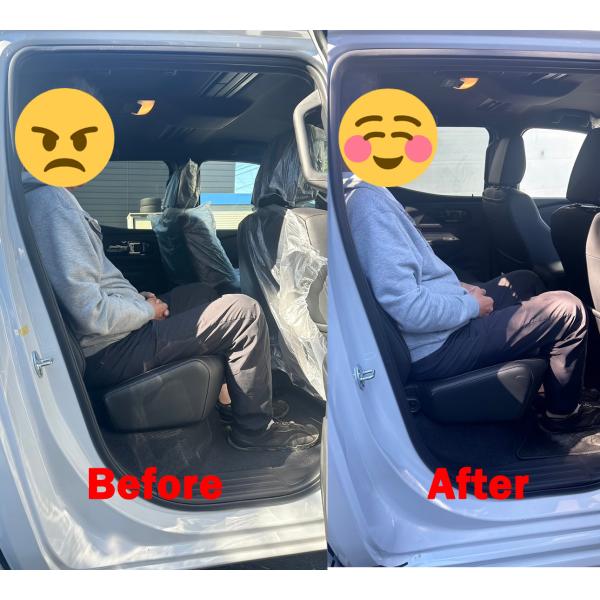 MITSUBISHI TRITON(LC2T)専用 三菱トライトン リアシートアングルブラケットキッ...