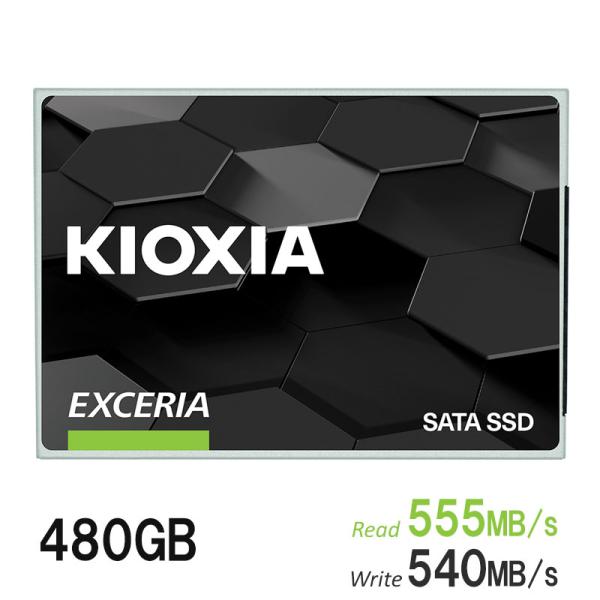 KIOXIA SSD 480GB R:555MB/s W:540MB/s EXCERIA BiCS ...