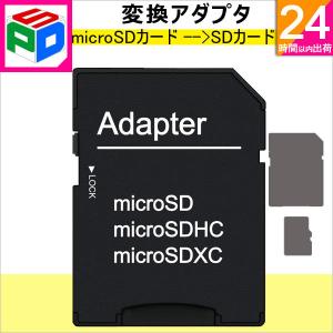 microSD/microSDHCカード TO SDカード 変換アダプタ クリアケース付