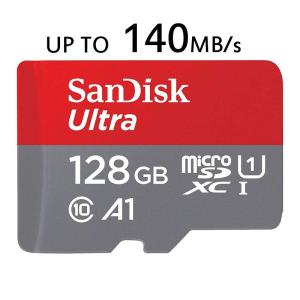 microSDXC 128GB SanDisk Ultra 140MB/s A1 CLASS10 UHS-I U1 SDSQUAB-128G-GN6MN 海外パッケージ ゆうパケット送料無料 SATF128G-QUAB｜spdshop