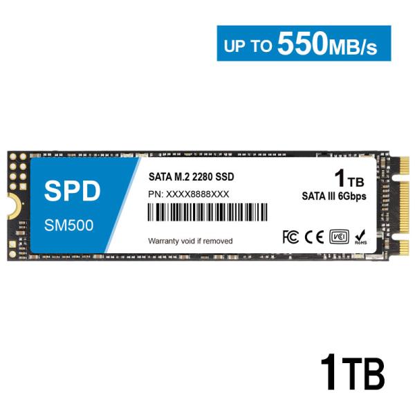 ポイント2倍 SPD SSD 1TB M.2 2280 SATA III 6.0Gb/s R: 55...