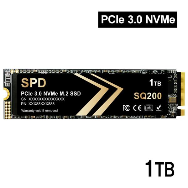 SPD SSD 1TB M.2 2280 PCIe 3.0 NVMe R: 3300MB/s W: ...
