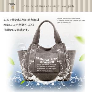 トートバッグ 帆布 大容量 A4 サイズ 通勤...の詳細画像5