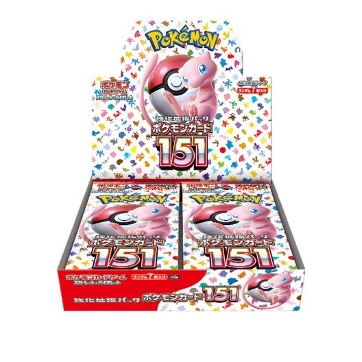 4月下旬再販分 ポケモンカードゲーム ポケモンカード151 BOX（未開封品）シュリンク付き