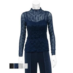 SPECCHIO（スペッチオ） 公式店 シャトルプリーツ 膝丈 ハイネック